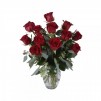 Le bouquet de 12 roses rouges